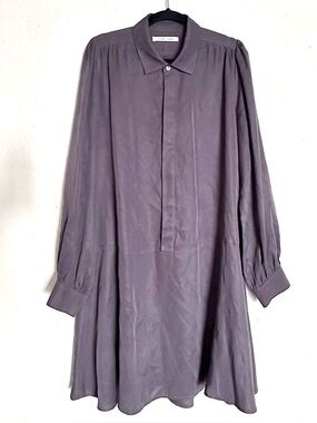 Samsøe Samsøe NWOT Long Sleeve Button-Down Lizzy Dress, Premium 100% Lyocell, XL